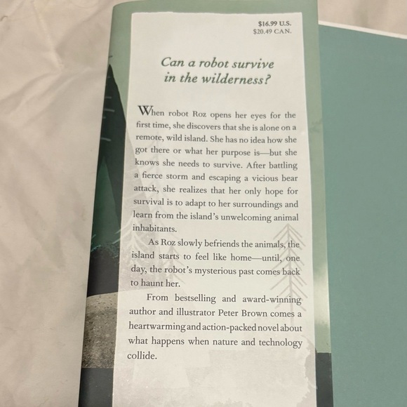 The Wild Robot by Peter Brown - Picture 4 of 5